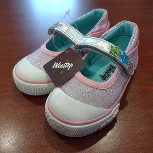 Weestep Toddler Little Kid Glitter Mary Jane Sneaker